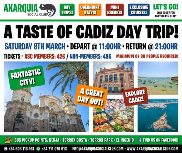 A Taste Of Cadiz - Day Trip