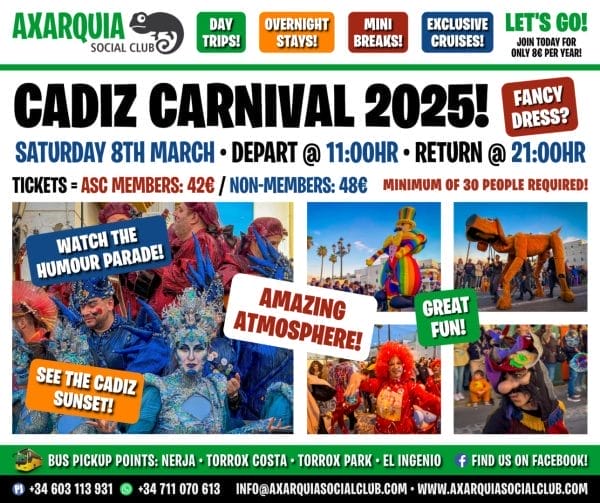 Cadiz Carnival 2025