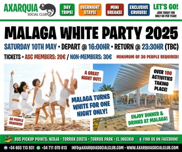 Malaga White Night 2025