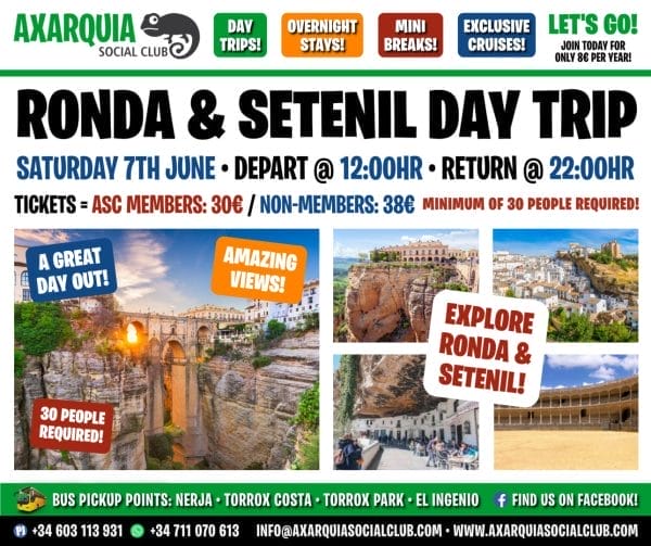 Ronda & Setenil Day Trip