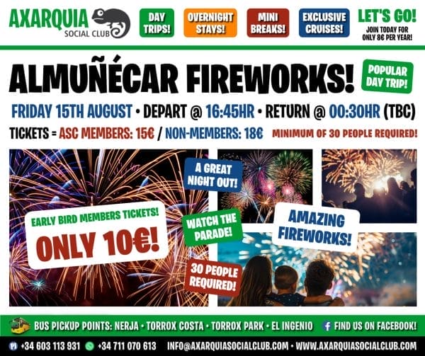Almunecar Fireworks