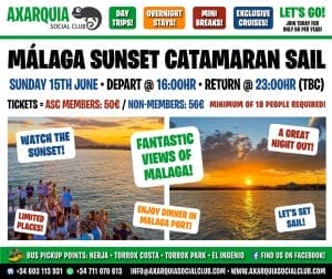 Malaga Catamaran Sunset Sail