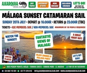 Malaga Catamaran Sunset Sail