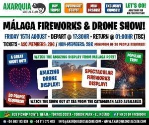 Malaga Fireworks & Drone Show