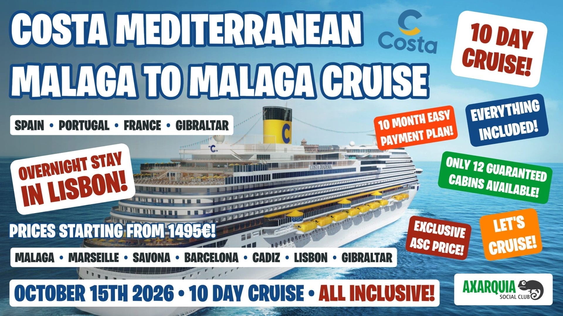 Malaga To Malaga Cruise october 2026